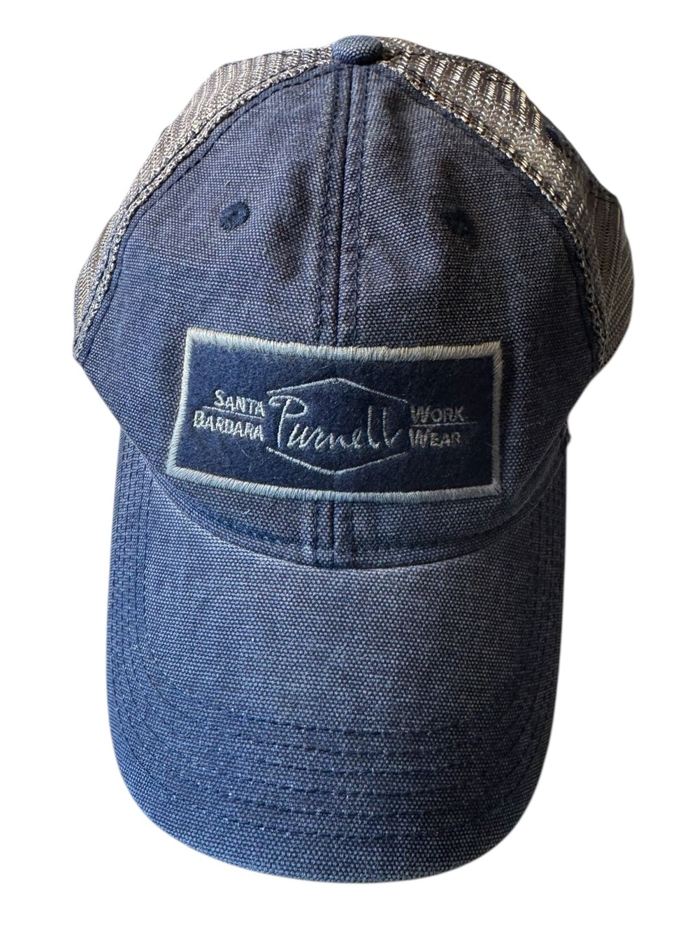 Purnell Work Wear SURF Santa Barbara Blue Trucker Hat Men’s OS